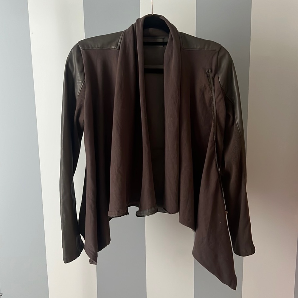 Womens leather jacket